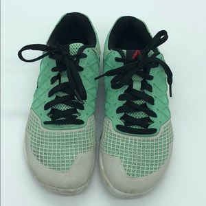 Reebok nano 4 mint green size 7